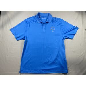 Byron Nelson 50th Anniversary Men's Blue Short Sleeve Polo Fit T-Shirt Size XL